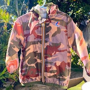 COPY - K-Way Camo windbreaker jacket